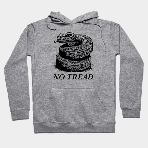 Dont Tread On Me - No Tread Hoodie by Barn Shirt USA